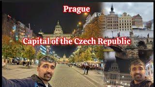 નવા દેશમાં પહોંચ્યા પછી શોર પાછળ પડી ઞયો!!SAVDHAN NEW COUNTRY MA //PRAGUE CZECHC REPUBLIC