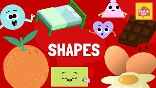 What are Shapes? | Learn the Shapes with Objects | Shapes for kids | Edukids City