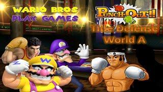 Wario Bros Play Games: Punch-Out!! (Wii) #5 (Title Defense: World A)