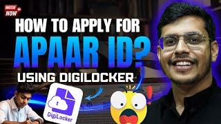 How To Apply For APAAR ID Online Using DigiLocker? NEET 2025 Latest Update | NTA Latest Update