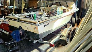 Caravelle Boat Sitting Since The 90s?  WILL IT RUN? and Float - NNKH