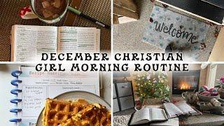 December Christian Girl Morning Routine | Creative Faith & Co.