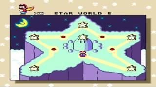 Super Mario World (SNES) Star World 5