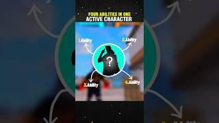 Four Abilities In One Active Character | Free Fire Max