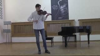 Ysaÿe Sonata No. 3 Ballade (Alexander Agafonov, 15 y.o.)