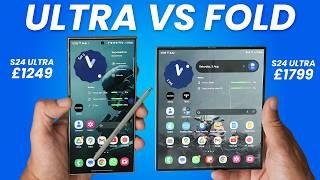 Galaxy Z Fold 6 vs Galaxy S24 Ultra - There's A Clear Winner