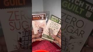 Ditch the guilt chocolate review#honestreview #guiltfree #youtubeshorts  #healthychocolate