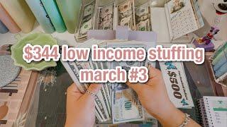CASH ENVELOPE & SINKING FUNDS STUFFING (low income) | #cashenvelopes | budgetwithamanda