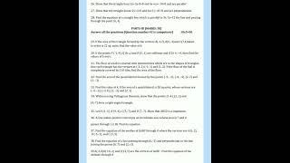 TN samacheer 10th Maths Chapter 5 question paper. Sangeetha maths