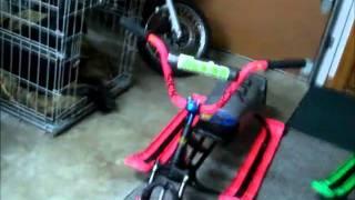 How to build a GT Snow Racer with bmx Handlebars!