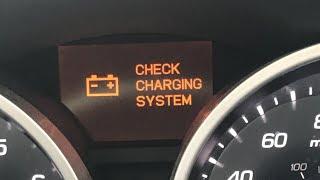 2011 acura tsx check charging system quick diagnose