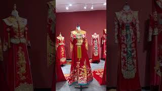 Mulan red wedding dress.#mulanhanfu #Wedding dress#hanfu