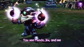 League of Legends 1 v 1 Shaco Ziggs Mid Music Rap