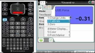 TI-Nspire Vernier DataQuest application part1