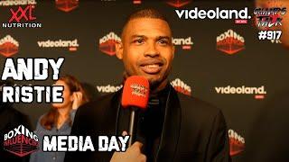 Andy Ristie 'Ik kom mijzelf BEWIJZEN!' #BoxingInfluencers Media Day