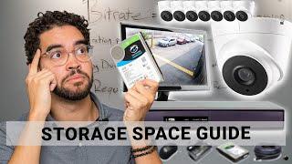 How Much Storage Do I Need for My Camera System? Surveillance Storage Calculator