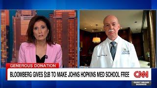 Johns Hopkins Medicine CEO on Bloomberg's $1 Billion Donation to Johns Hopkins Medical School