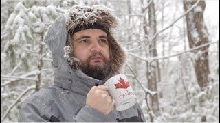 Lonely Canadian Explorer - Canadian Wilderness