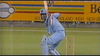 World Cup 1992. Chris Lewis or Carl Lewis? How's the speed of England's Chris Lewis between wickets!