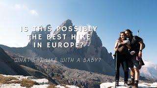 THE MOST AMAZING HIKE / TRE CIME DI LAVAREDO / The Dolomites with our baby / Full Review