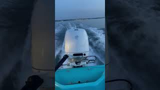 Little sunset cruise to start the weekend!!! #boat #bostonwhaler #fishing #suzukimarine