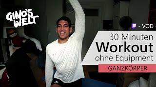 30 Minuten Ganzkörper Workout zum Mitmachen | Gino Singh Homeworkouts