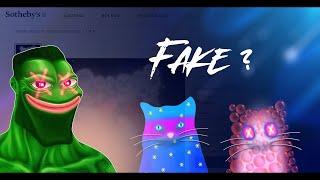 Sotheby's price faked Quantum Cats for a QUATER MILLION $$$$?? WEN WHITELIST??
