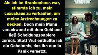 Im Krankenhaus verkaufte ich mein Haus, Mann verschwand mit Geld – ein Geheimnis bringt ihn...