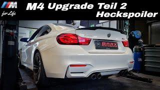 BMW F82 M4 2tes Upgrade! | M-Performance Carbon Heckspoiler! | Marx Performance