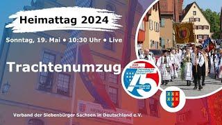 Trachtenumzug | Heimattag der Siebenbürger Sachsen 2024 | Dinkelsbühl