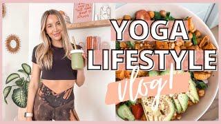 Yoga Lifestyle Vlog  solo date & life updates  healthy & productive day in my life!