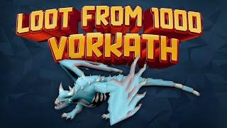 Loot From 1000 Vorkath