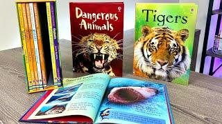 Animal Books For Children! - Usborne Animal Box Set