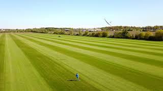 Ultima 2 F5J Electric Glider (video from a drone)