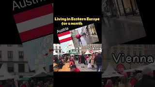 Living in Eastern Europe for a month  #eastern #austria #vienna #autotrip #family #trip #nuskin