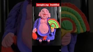 Clay Se Laughing Buddha Kaise Banae  #clayart #shorts #ytstudio #youtubeshorts #shortsfeed