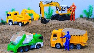 Diy diorama making mini motor water pump science project @SanCreator1  #jcb #excavator