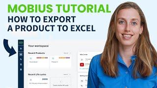 LCA Tutorial - Mobius: How to export products to Excel