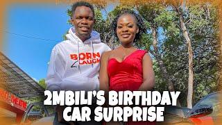 JACKIE OGAGA SURPRISES 2MBILI WITH A CAR ON HIS BIRTHDAY