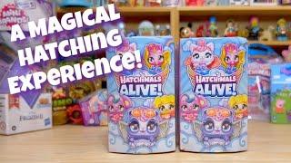 ASMR HATCHIMALS ALIVE Blind Box Surprise Mini Figures Toy Self-Hatching Egg Water Reveal #asmr #toys