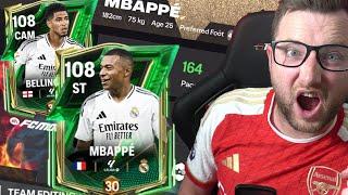 I Max Ranked and Max Trained 103 OVR Mbappé and Bellingham in FC Mobile!