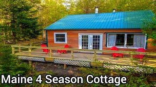 Maine Waterfront Homes For Sale | $334k | Maine Summer Cottages | Maine Real Estate For Sale