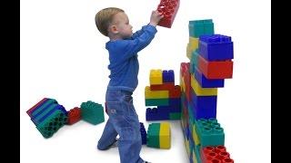 96pc Jumbo Blocks Standard toy Set Made in the USA review