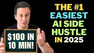 Make $100 in 10 Min with AI Video Ads (Easiest Side Hustle of 2025!)