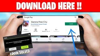 How To DOWNLOAD & OPEN Garena Free City | Garena Free City Game Ko Kaise DOWNLOAD Karen | Free City