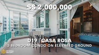 Rare 3BR Condo Feels Like Living in Landed House | Casa Rosa