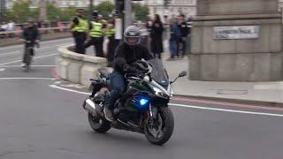 Unmarked police bikes and Counter terrorism Convoy