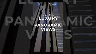 Hitachi Panoramic Elevator in Action  #hitachielevators #panoramicelevator #elevator  #architecture