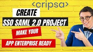 Create SSO SAML 2.0 project. Integrate any SSO SAML 2.0 IdPs in minutes. Enterprise ready made easy!