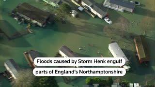 Floods engulf parts of England's Northamptonshire | REUTERS